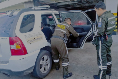 Un uniformado resultó herido durante enfrentamiento armado