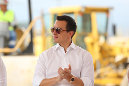 El presidente de la República, Daniel Noboa, fue denunciado por abogados mexicanos.