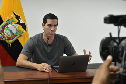 Roberto Luque, ministro de Energía encargado.
