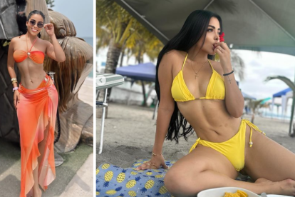 Landy fue candidata a Miss Ecuador. Tenía 23 años.