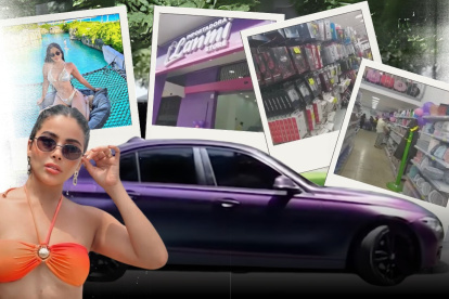 Landy Párraga, la excandidata del Miss Ecuador, y su rastro de lujos.