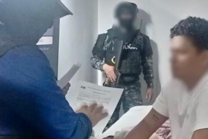 Capturan al hijo de Junior Roldán.