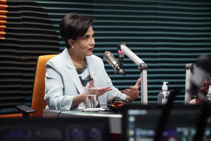 Gabriela Sommerfeld, canciller del Ecuador.