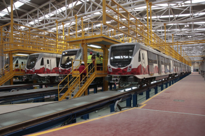 Los trenes UT7 y UT16 están fuera de servicio desde el 24 de noviembre