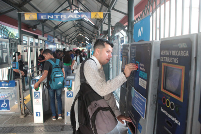 Marden Marcos hizo la prueba en una unidad de la ‘metro’.