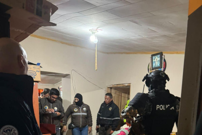 La Policía detuvo a dos personas.