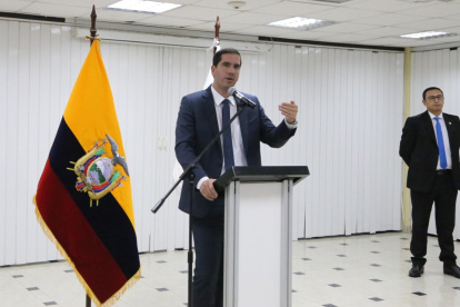 Roberto Luque, ministro (e) de Energía y Minas.