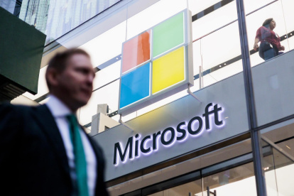 Negocio.- Vista de una tienda de Microsoft en Nueva York - Estados Unidos.