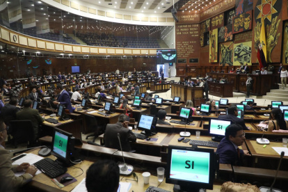 Con 91 votos, el pleno de la Asamblea aprobó la resolución para que se investigue el manejo de la crisis energética en el Gobierno de Daniel Noboa.