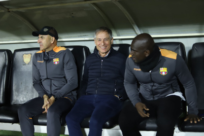 En el estadio Olimpico Atahualpa se lleva a cabo el juego entre Universidad Catolica vs Barcelona  juego valido por Liga Pro Quito 01 de Mayo de 2024 GUSTAVO GUAMAN Agencia (ag-expreso ag-extra - ag-Quito)