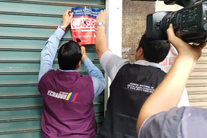 Arcsa realizó la clausura de este local.