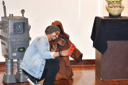 Este 4 de mayo de 2023, el Museo Municipal de Guayaquil inauguró una exposición en honor al Día Mundial de Star Wars.