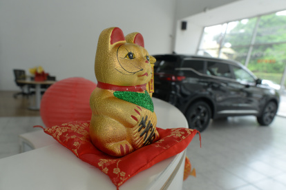 Negocio. La concesionaria de Chery, en Guayaquil.