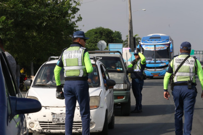 Peaje de Guayaquil, la tarde de este 3 de mayo.