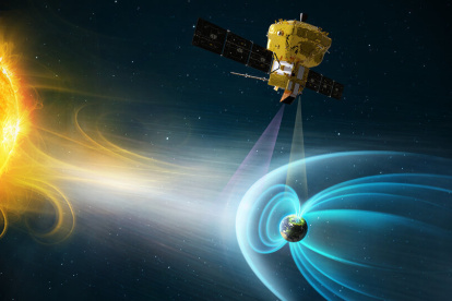 Impresión artística de la misión "Smile". Fotografía facilitada por la ESA.