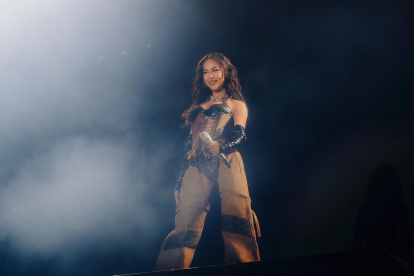 Danna agradeció a sus fans en Quito por la buena vibra en su concierto de ayer.