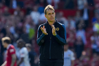 El entrenador Julen Lopetegui estuvo al mando de Wolverhampton Wanderers