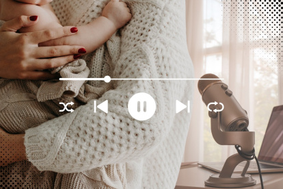 Especialista recomienda ver los podcast para mamás primerizas como un acompañamiento, no como una recomendación médica.