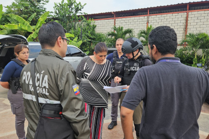 Mónica Palencia, ministra del Interior.