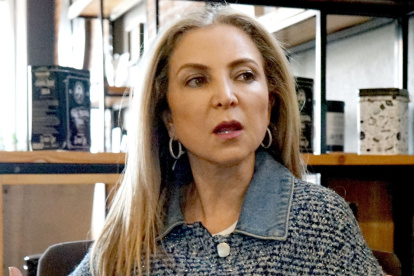 Mónica Heller, presidenta de la Cámara de Comercio de Quito.
