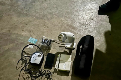 Elementos. Parte de la evidencia decomisada en la provincia del Guayas.