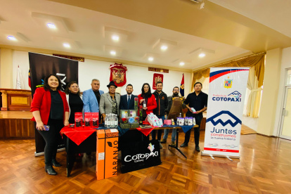Feria.- Los productos de Cotopaxi que se van a exponer en China.