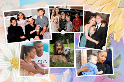 Mamás con mucho estilo y actitud en el mundo del entretenimiento.