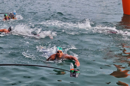 Mario Granizo lideró la prueba de 7,5 km que le valió la clasificación a Italia.