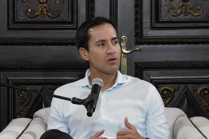 Figura. Sandoval se desempeñó como gerente de la institución.