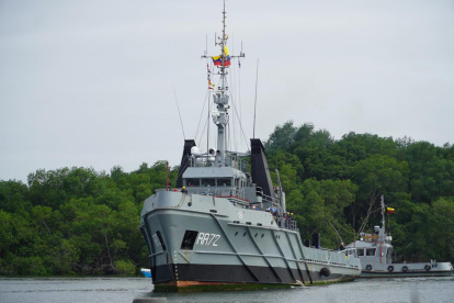El buque Imbabura ya forma parte de la flota de la Armada de Ecuador.