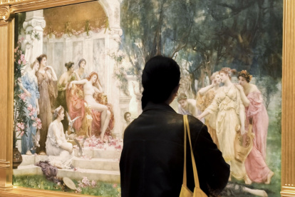 Vista de la exposición "Now You See Us Women Artists in Britain 1520-1920"