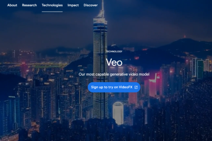 Google lanzó este 14 de mayo a VEO.