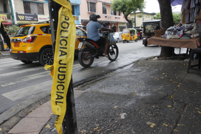 Escena del crimen, en diferentes ciudades se ha evidenciado ajuste de cuentas entre personas con antecedente penales.