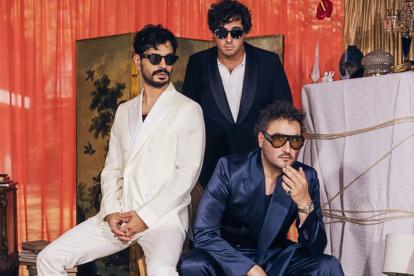 Bibi, Julio y Jesús de Reik.