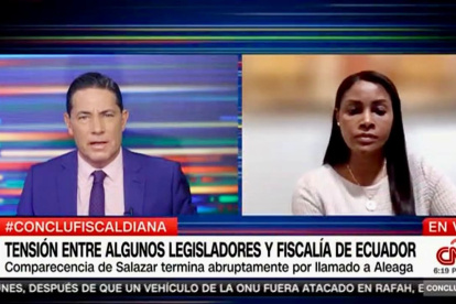 La Fiscal Diana Salazar en entrevista con Fernando Del Rincón expuso que los asambleístas deberán explicar ante la justicia de sus posibles nexos con el narcotráfico.