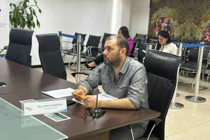 Juan Esteban Guarderas, consejero del Consejo de Participación Ciudadana y Control Social.