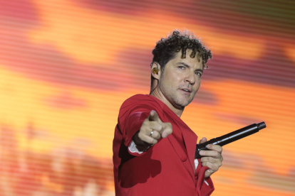 David Bisbal en concierto en Guayaquil.