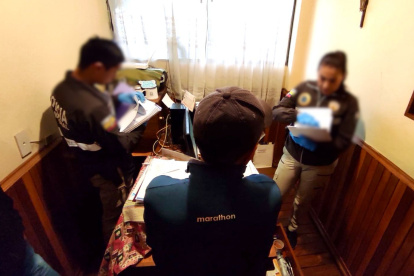 Los operativos por lavado de activos se efectuaron en Guayas y Thungurahua.