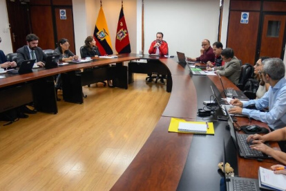 El alcalde Pabel Muñoz se reunió con representantes del BID, Banco Mundial, CAF y el Banco Europeo de Inversiones.