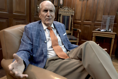 Mark McGuiness, en diálogo con Diario EXPRESO, en su oficina, en México.