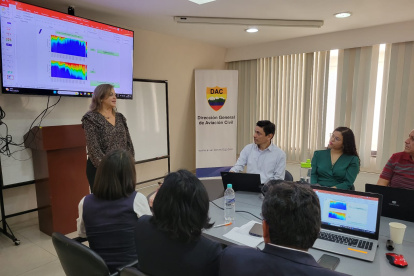 Los miembros del Comité Erfen sesionaron con la DGAC, para analizar las condiciones océano atmosféricas del evento de El Niño en Ecuador.