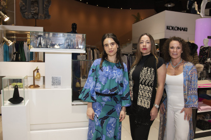 Daniela Ortiz, Olga Bonilla y Gabriela Borrero.