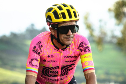 Richard Carapaz es uno de los candidatos a representar al país en París 2024.