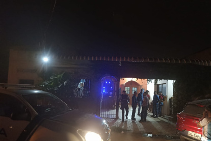 Suceso. Polo Jurado se encontraba en la sala con supuestos amigos.