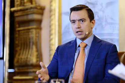 Dato. Daniel Noboa confirmó su participación en las elecciones presidenciales 2025.