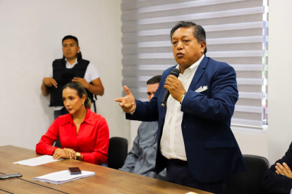 Wilson Erazo, alcalde de Santo Domingo.