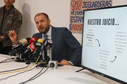 Juan Esteban Guarderas anunció que denunciará a Verónica Abad, Guillermo Churuchumbi y Francisco Suárez.