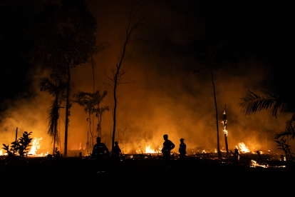 Uno de los incendios que han afectado zonas de la Amazonía en Brasil en lo que va de este 2024.