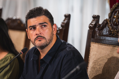 Funcionario. El alcalde Álvarez durante una reciente aparición público.