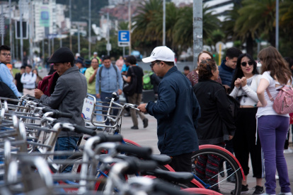 Al momento, el servicio de bicicletas públicas tiene seis estaciones. La más popular es la de Iñaquito, con un promedio de 3.406 usuarios.